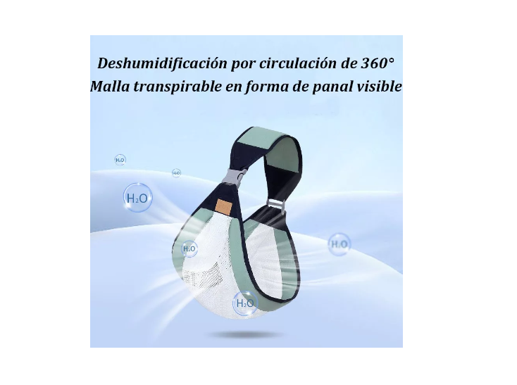 Miniatura 4 de Mochila Porta Bebé Ligera Y Transpirable